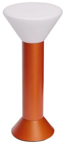 Oranžová stmievateľná stolová lampa (výška 30 cm) Flash – Hübsch