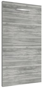 Panel na umývačku Bekini zakrytý 45 cm šedý antracit Glamour Wood  TOR PZ45/0/WT/GW1/0/E