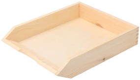 Čisté dřevo Drevený organizér na dokumenty, stohovateľný, na A4