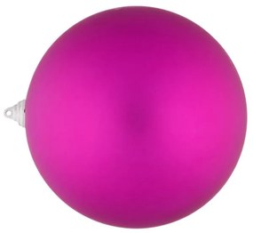 DECOLED Plastová guľa, priemer 20 cm, ružová, matná