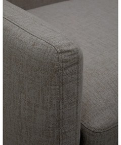 Sivá čalúnená záhradná pohovka Sorells – Kave Home