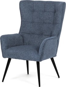 Autronic BONTEC Kreslo ušiak, béžová, béžová, AK-315 BGE2 Farba: Modrá