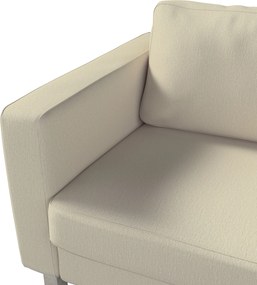 Poťah na sedačku Karlstad (rozkladací, 3-miestny, krátky) farba produktu krémová látka lesklá, zapletaná