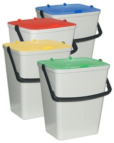 ARTPLAST Odpadkové koše na triedený odpad - súprava 4 x 15 l