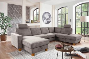 XXXLutz SEDACIA SÚPRAVA, textil, taupe Sit & More - Sedačky - 000144005835