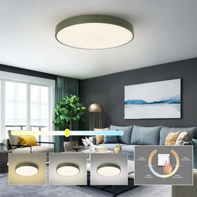 Brilagi - LED stropné svietidlo POOL LED/60W/230V 3000/4000/6000K 60 cm zelené