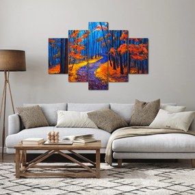 Obraz jesenného lesa (150x105 cm)