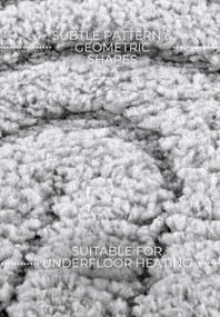 ELLE Decoration, Kusový koberec New York 106205 Light Grey, 120x170, šedá, obývacia izba