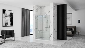 Rea Nixon, posuvné sprchové dvere 120x190 cm, pravé, 8mm číre sklo, chrómový profil, REA-K5003