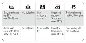 Sivý záves 140x245 cm Ľan Uni – Sehlbach