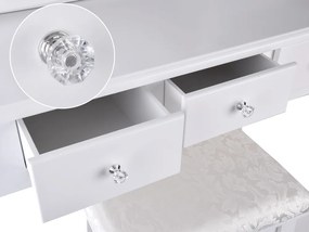 Toaletný retro stolík+ taburetka Jokomisiada ZA4827