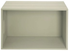 Svetlozelený drevený úložný box 36x26x15 cm – Orion