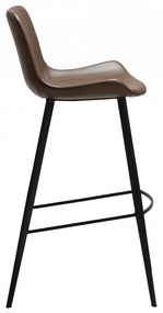 HYPE ČALÚNENÁ BAROVÁ STOLIČKA major brown/black