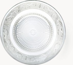 Sklenený plytký tanier so štruktúrovaným povrchom Imperial, 6 ks