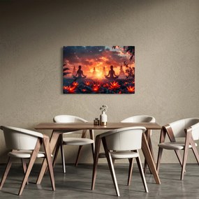 Obraz - Jóga v prírode (90x60 cm)