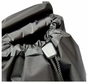 Rolser Nákupná taška na kolieskach Jet Star Joy, čierno-biela