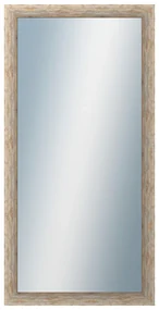 DANTIK - Zrkadlo v rámu, rozmer s rámom 50x100 cm z lišty PAINT žltá veľká (2961)