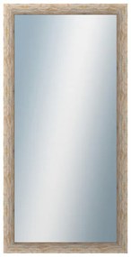 DANTIK - Zrkadlo v rámu, rozmer s rámom 50x100 cm z lišty PAINT žltá veľká (2961)