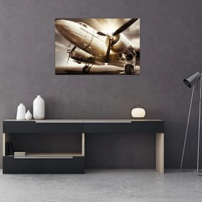 Obraz lietadla (90x60 cm)