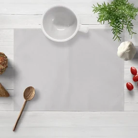 Biante Zamatové prestieranie na stôl Velvet Brick SVB-206 Svetlo sivé 30x40 cm