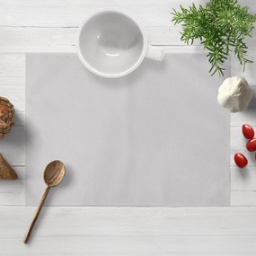 Biante Zamatové prestieranie na stôl Velvet Brick SVB-206 Svetlo sivé 30x40 cm
