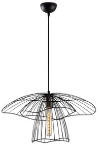 Čierne závesné svietidlo ø 50 cm Tel – Opviq lights