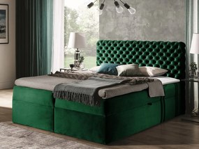 Kontinentálna posteľ Tigline, Rozmer postele: 140x200, Dostupné poťahy: Magic Velvet 2216