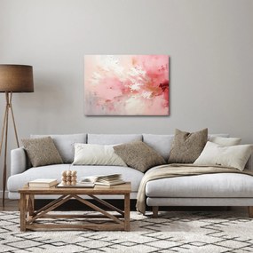 Obraz - Ružový abstrakt (70x50 cm)