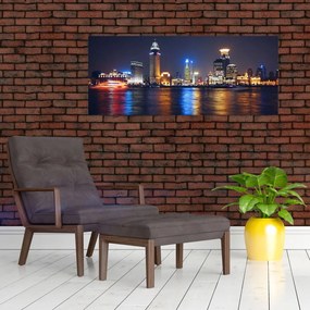 Obraz - Reflekce noci (120x50 cm)