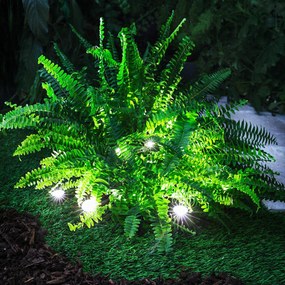 Solárne záhradné osvetlenie Cono, 10 ks