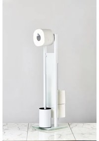 WENKO 21565100 - WC kefa RIVALTA 18x70 cm biela/čierna