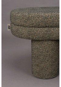 Hnedá lavica z textílie buklé Fern – Dutchbone