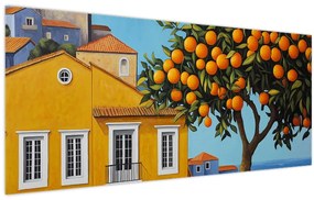 Obraz - Pomarančovník (120x50 cm)