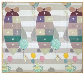 Hracia podložka pre deti MILLY MALLY 197x177 cm - Baloons