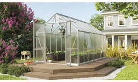 Skleník Vitavia Olymp 11500 polykarbonát 4 mm 257x448 cm hliník vr. základového rámu