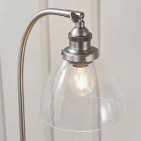 Endon 91740 - Stolná lampa HANSEN 1xE14/40W/230V matný chróm