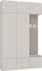 Předsíňová stěna Haga I 150 cm kašmír