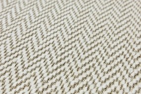 Obojstranný koberec BRUSSELS 205803/10610 béžový / krémový kruh