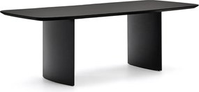 Jedálenský stôl v dekore orecha 100x200 cm Litto – Kave Home