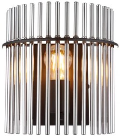 Globo 15698W - Nástenné svietidlo GORLEY 1xE27/60W/230V čierna