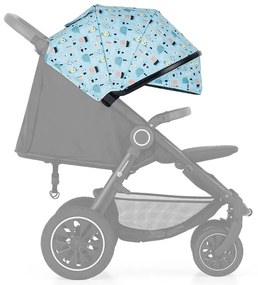 PETITE&MARS strieška na kočík Street+ limited 100 ocean