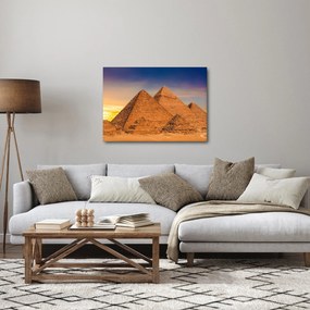 Obraz - Egyptské pyramídy (70x50 cm)