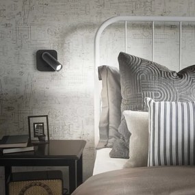 Ideal Lux - LED Nástenné bodové svietidlo BEAN LED/3W/230V CRI 90 čierna