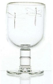 Poháre na víno Libellules s vážkami, 28 cl (6 ks) - La Rochére
