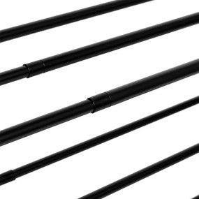 Botník DIANA 4 úrovne, čierny