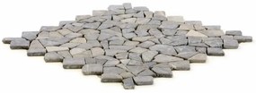 Divero 622 mramorová mozaika sivá 1 m²