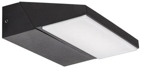 Rabalux 77064 - LED Vonkajšie nástenné svietidlo SENICA LED/13W/230V IP65 čierna