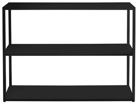 Čierna Stojan na knihy Hyller 100 × 35 × 75 cm CUSTOMFORM