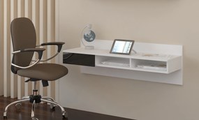 PC stolík Upwell (biela + lesk čierny). Vlastná spoľahlivá doprava až k Vám domov. 780202