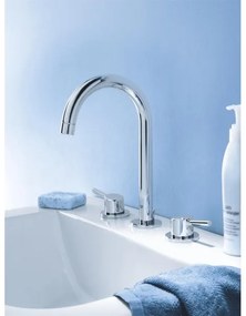 GROHE 20216001 - Umývadlová trojotvorová batéria CONCETTO DN 15 veľkosť L chróm